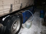 40-летний житель Михайловска сливал топливо у дальнобойщиков