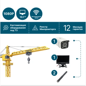для башенного крана с зумом NSCAR серия Кран Full HD с функцией записи